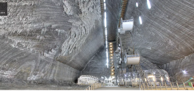 Explorează virtual cel mai frumos loc subteran din lume: Salina Turda