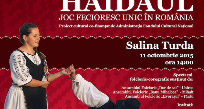 Spectacol folcloric la Salina Turda, duminica, 11 octombrie 2015
