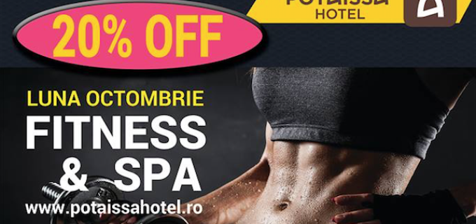 Hotel Potaissa – Reduceri de 20% la orice tip de abonament Fitness & SPA