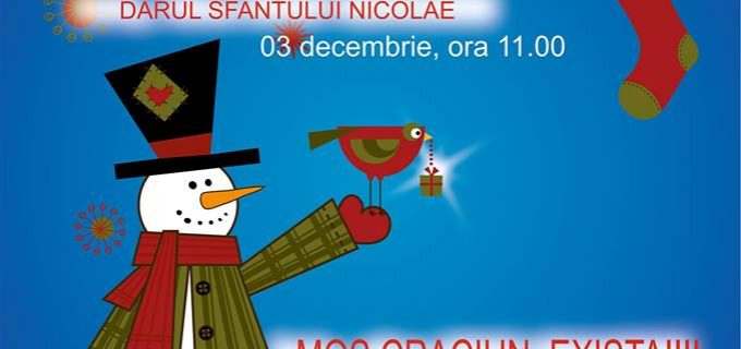 Teatrul Aureliu Manea Turda îi invită pe cei mici la o întâlnire cu Moș Crăciun. Actorii alături de cei mici vor construi interactiv Povestea lui Crăciun