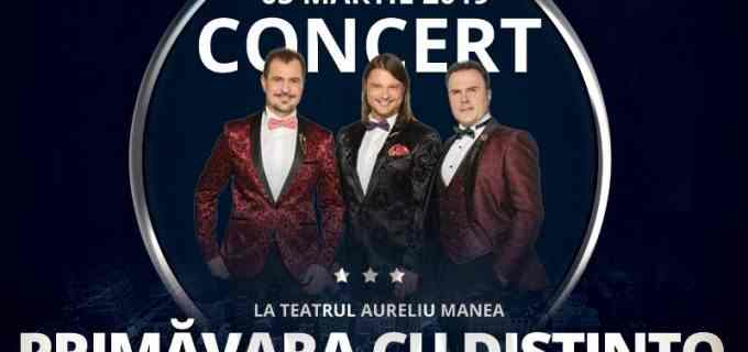 Marti, 5 martie 2019: Concert DISTINTO – recital de primăvară la Teatrul “Aureliu Manea“