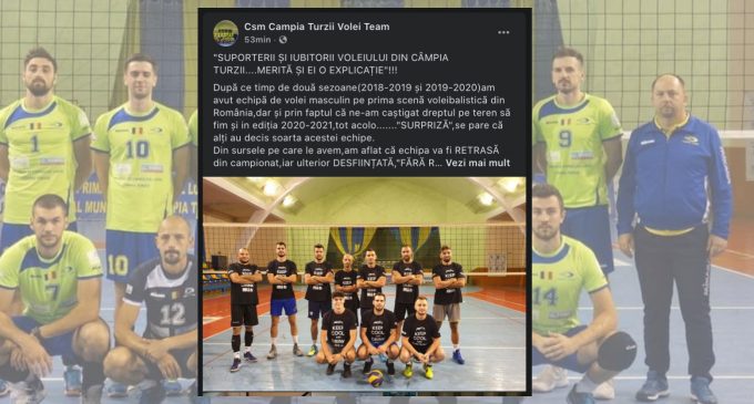 CSM Câmpia Turzii Volei Team:  Echipa va fi RETRASĂ din campionat, iar ulterior DESFIINȚATĂ