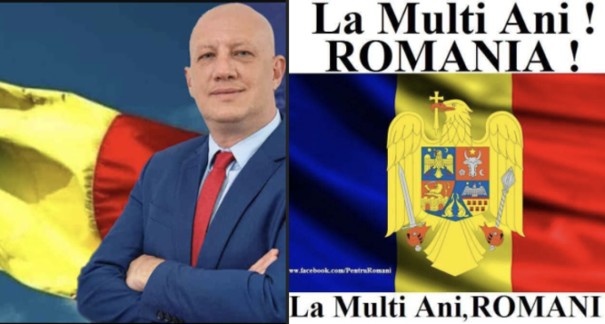 Răzvan Ciortea: Cu ocazia Zilei Naționale a României vă transmit cele mai sincere urări de bine si un viitor prosper si fericit