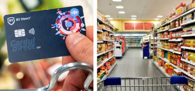 Banca Transilvania lanseaza impreuna cu un supermarket un card cu 5% bani inapoi pe card