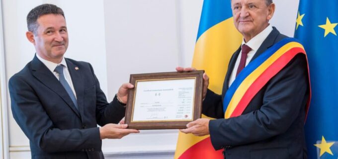 Turda a primit titlul de „Comunitate sustenabilă”, European Energy Award, în prezența Ambasadorului Elveției în România