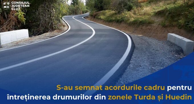 A fost semnat acordul cadru pentru intretinerea drumurilor judetene din zona Turda