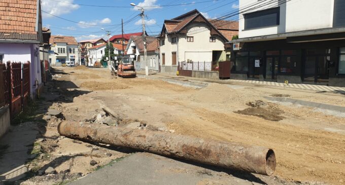 Primăria Câmpia Turzii: Continuăm lucrul pe străzile Speranței și Mihail Sadoveanu