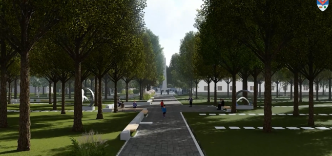 VIDEO: cum va arăta Noul Parc Obelisc „Mihai Viteazul”! Proiectul Tehnic a fost finalizat.