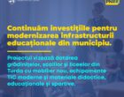 Cristian Matei: Continuăm investițiile pentru modernizarea infrastructurii educaționale din TURDA