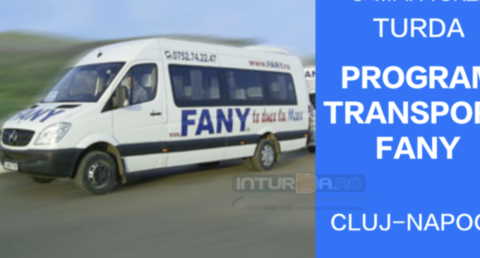 FANY este noul operator pe ruta Turda – Cluj. Vezi aici programul ...