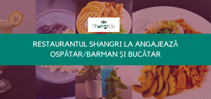Restaurantul Shangri-La din Turda angajează personal