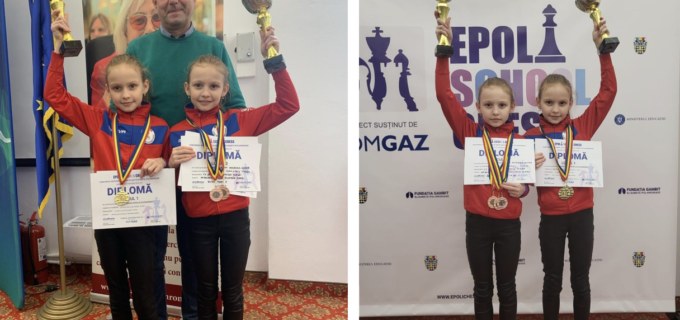 Elevă din Turda, dublă campioană națională la șah!